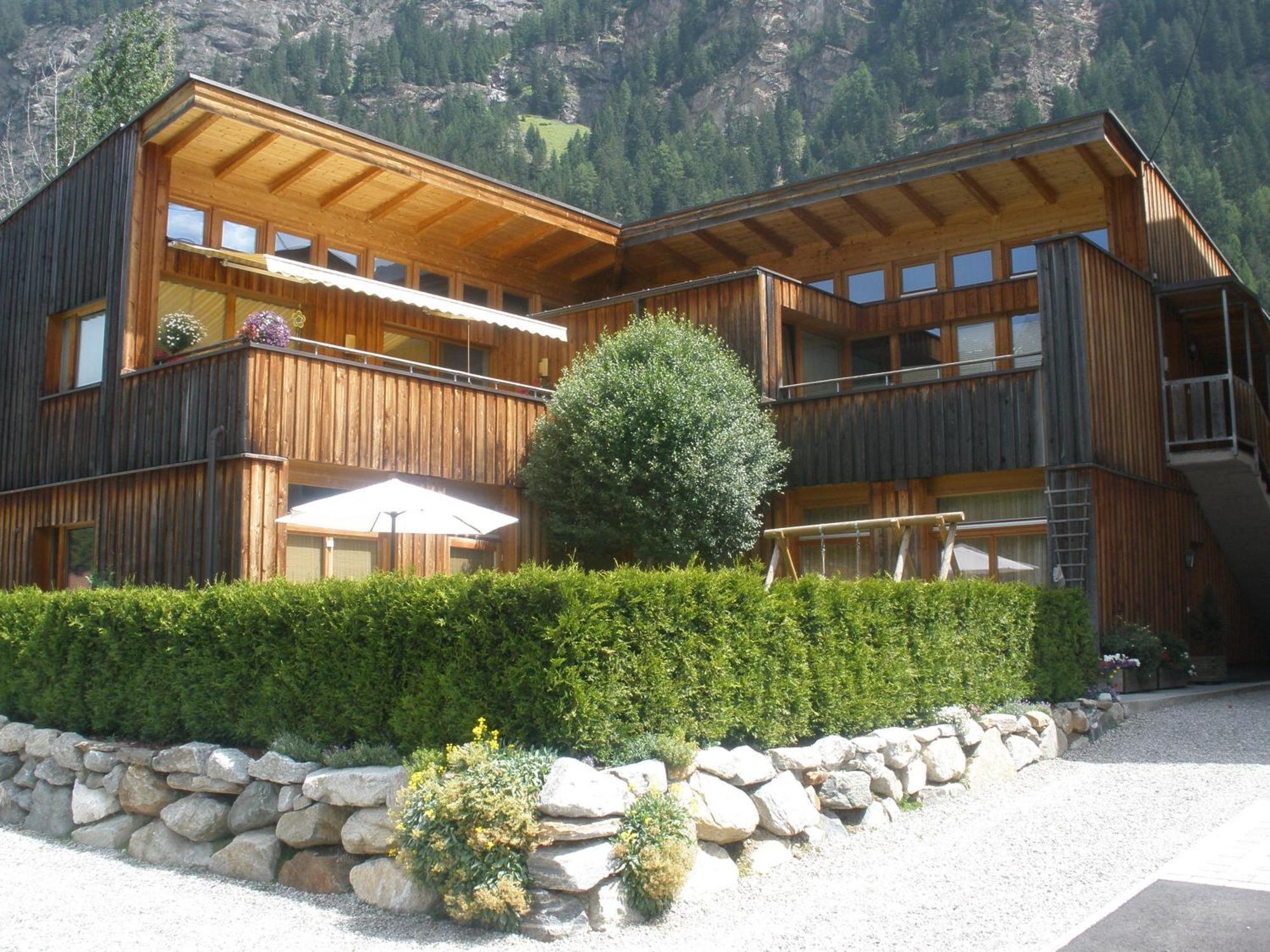 Alpenapart Gruener Längenfeld Exteriér fotografie